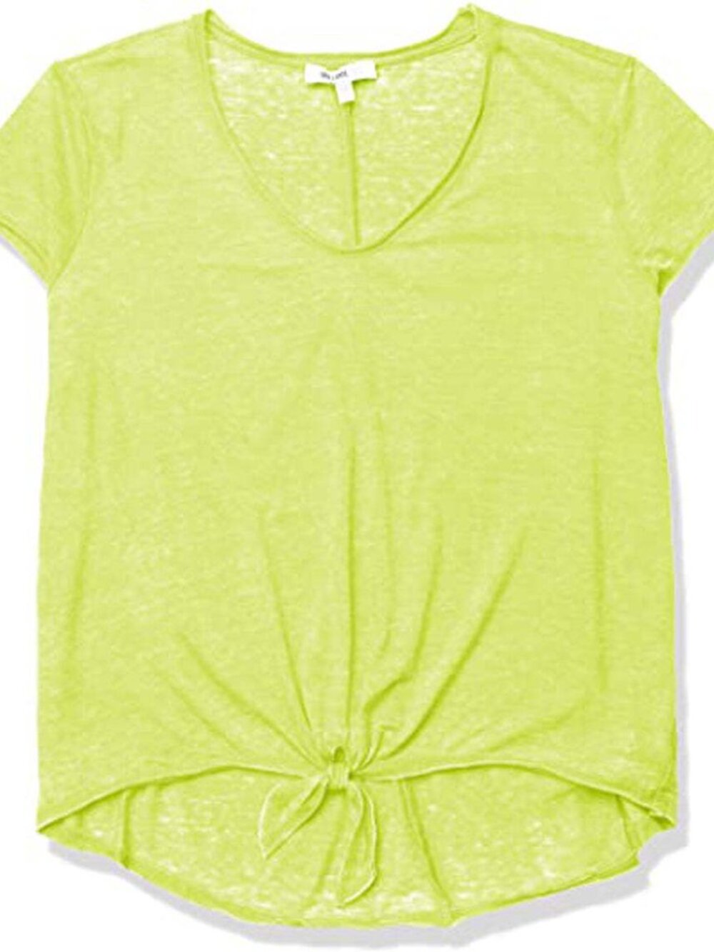 William Rast Juniors Astrid Tie Front T Shirt